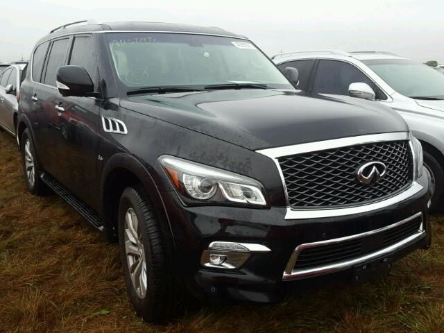 JN8AZ2NF0H9642376 - 2017 INFINITI QX80 BASE BLACK photo 1