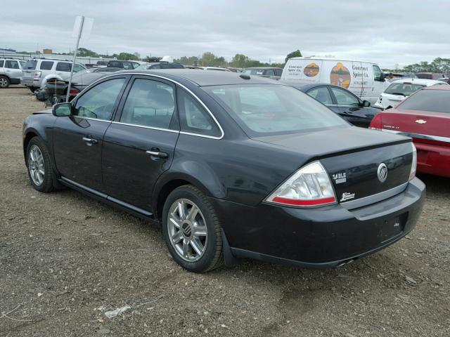 1MEHM42W99G628187 - 2009 MERCURY SABLE PREM BLACK photo 3