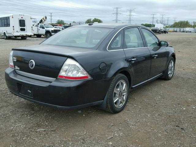 1MEHM42W99G628187 - 2009 MERCURY SABLE PREM BLACK photo 4