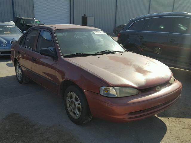 1Y1SK5286XZ425288 - 1999 CHEVROLET GEO PRIZM 红色 照片 1