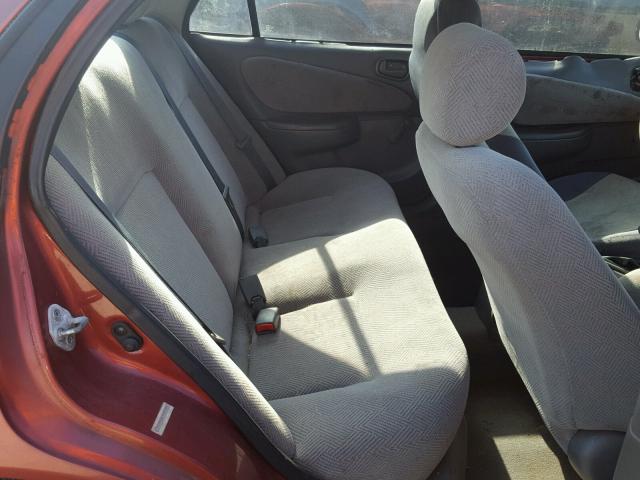 1Y1SK5286XZ425288 - 1999 CHEVROLET GEO PRIZM 红色 照片 6