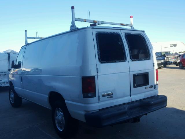 1FTNE2EL8CDA94874 - 2012 FORD ECONOLINE WHITE photo 3