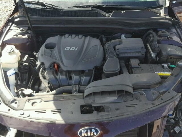 5XXGN4A77FG461514 - 2015 KIA OPTIMA EX BURGUNDY photo 7