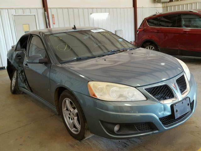 1G2ZJ57K694251933 - 2009 PONTIAC G6 BLUE photo 1