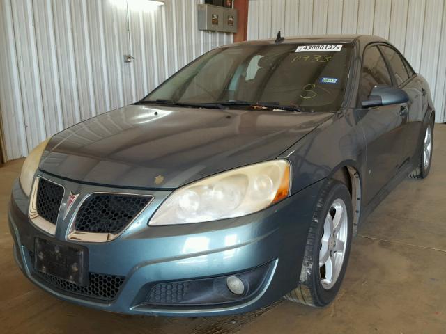 1G2ZJ57K694251933 - 2009 PONTIAC G6 BLUE photo 2