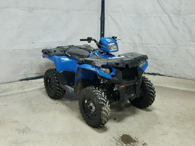 4XASEE501JA244338 - 2018 POLARIS SPORTSMAN BLUE photo 1