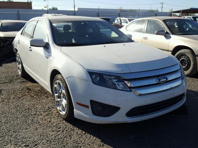 3FAHP0HAXBR149195 - 2011 FORD FUSION WHITE photo 1