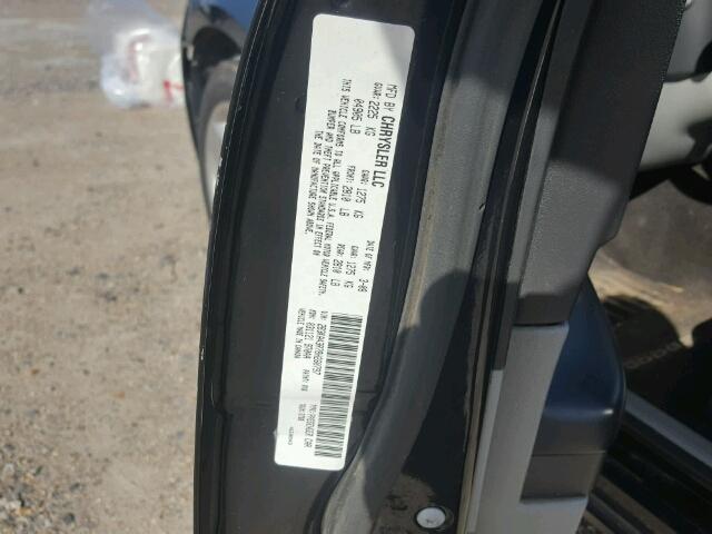 2B3KA43R78H260797 - 2008 DODGE CHARGER CHARCOAL photo 10