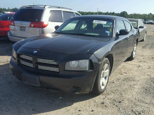 2B3KA43R78H260797 - 2008 DODGE CHARGER CHARCOAL photo 2