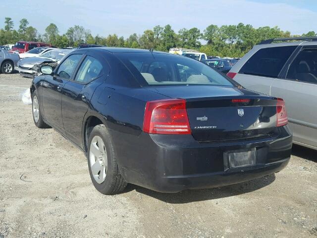 2B3KA43R78H260797 - 2008 DODGE CHARGER CHARCOAL photo 3