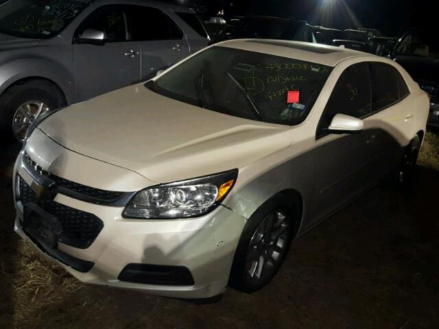 1G11C5SLXEF288249 - 2014 CHEVROLET MALIBU 1LT CREAM photo 2