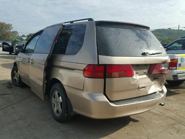 2HKRL1863YH619266 - 2000 HONDA ODYSSEY EX TAN photo 3