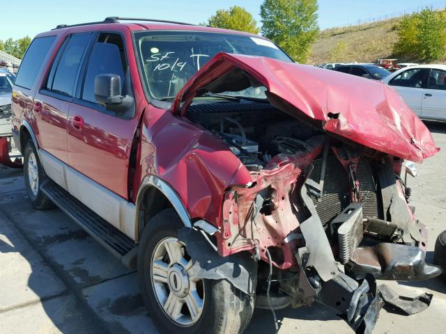 1FMPU15L33LB90659 - 2003 FORD EXPEDITION RED photo 1