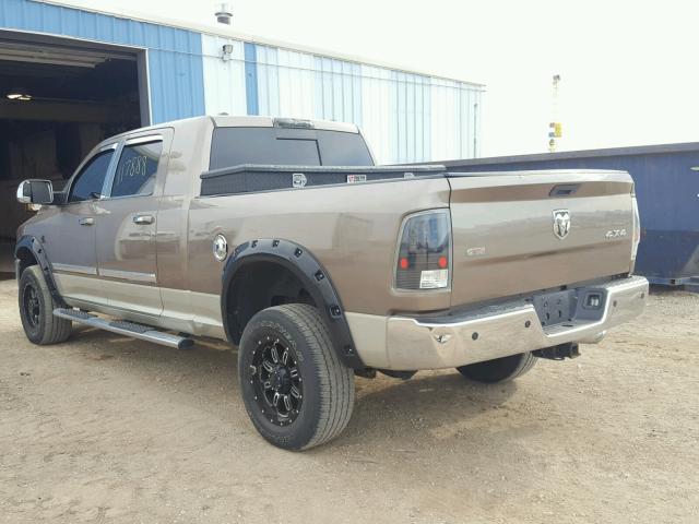 3D73Y3HL3AG110694 - 2010 DODGE RAM 3500 BROWN photo 3