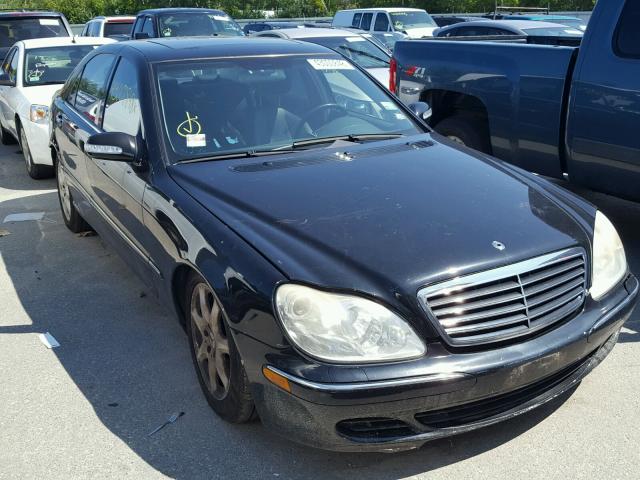 WDBNG84J23A360290 - 2003 MERCEDES-BENZ S 500 4MAT BLACK photo 1