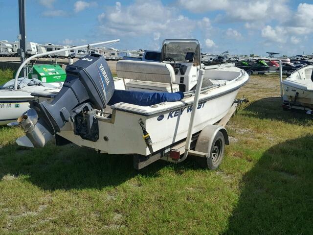 KWEBC196H102 - 2002 KEYW BOAT WHITE photo 4