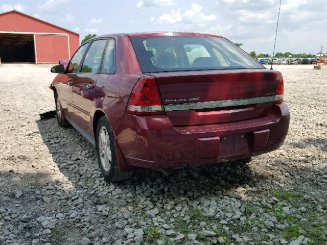 1G1ZT64884F224145 - 2004 CHEVROLET MALIBU MAX შავი ფოტო 3