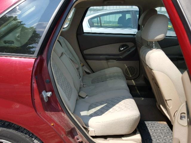 1G1ZT64884F224145 - 2004 CHEVROLET MALIBU MAX შავი ფოტო 6