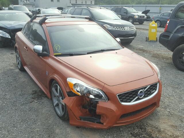 YV1672MK5B2235878 - 2011 VOLVO C30 T5 ORANGE photo 1