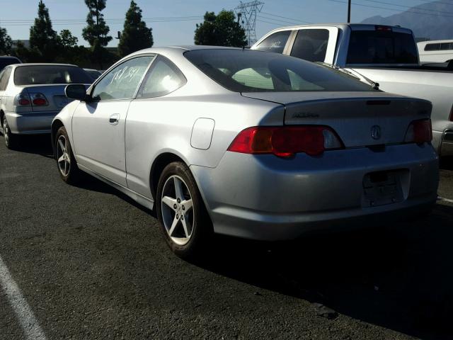 JH4DC54822C013435 - 2002 ACURA RSX SILVER photo 3