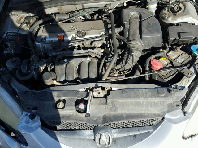 JH4DC54822C013435 - 2002 ACURA RSX SILVER photo 7