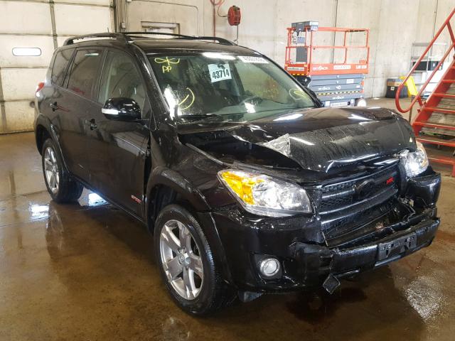 JTMBK32V695078585 - 2009 TOYOTA RAV4 SPORT BLACK photo 1