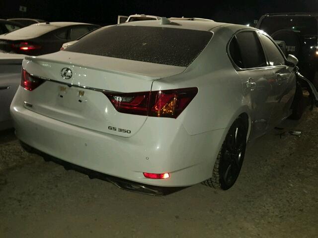 JTHBE1BL4FA015688 - 2015 LEXUS GS WHITE photo 4