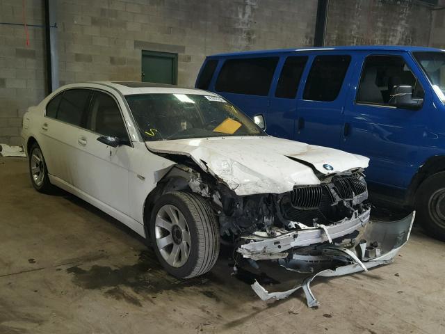 WBAHN83517DT75325 - 2007 BMW 750 WHITE photo 1