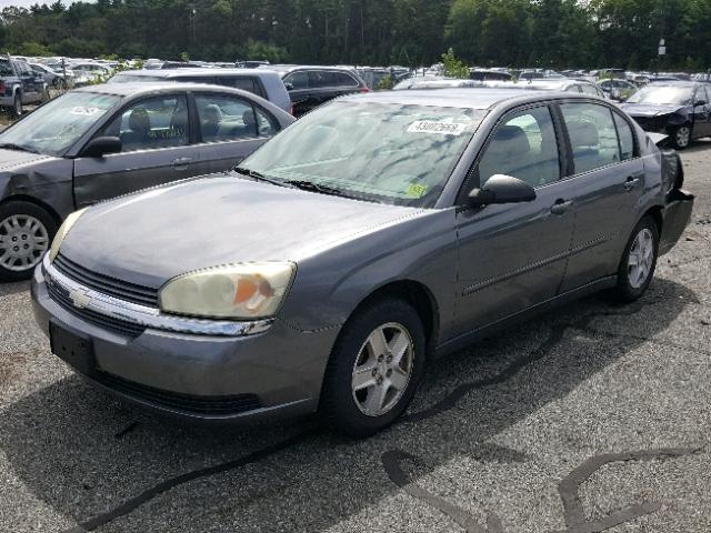 1G1ZT52854F207638 - 2004 CHEVROLET MALIBU LS ნაცრისფერი ფოტო 2