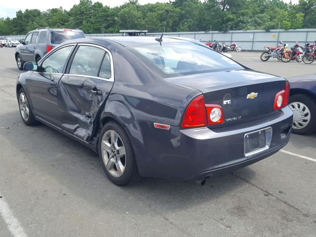 1G1ZC5EB5AF263596 - 2010 CHEVROLET MALIBU 1LT GRAY photo 3