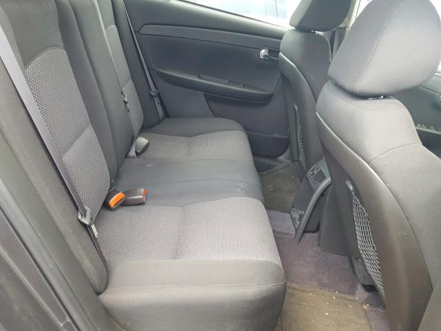 1G1ZC5EB5AF263596 - 2010 CHEVROLET MALIBU 1LT GRAY photo 6