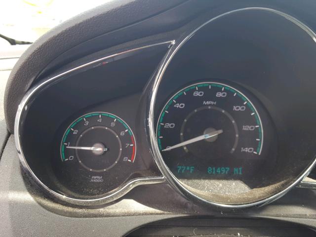 1G1ZC5EB5AF263596 - 2010 CHEVROLET MALIBU 1LT GRAY photo 8