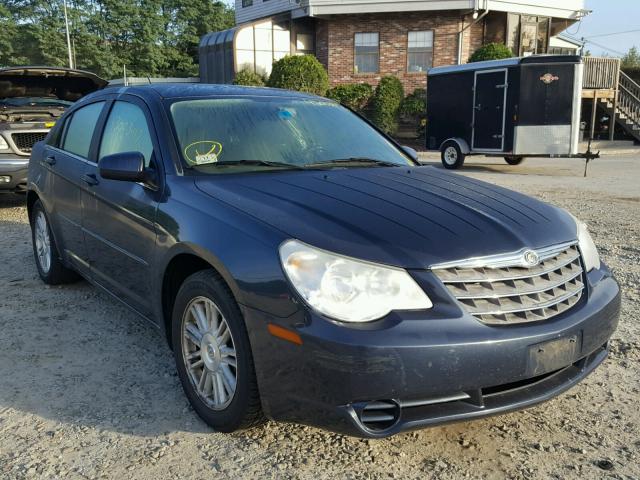 1C3LC56K77N543924 - 2007 CHRYSLER SEBRING BLUE photo 1