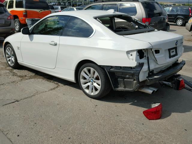 WBAKF3C58DJ385739 - 2013 BMW 328 WHITE photo 3