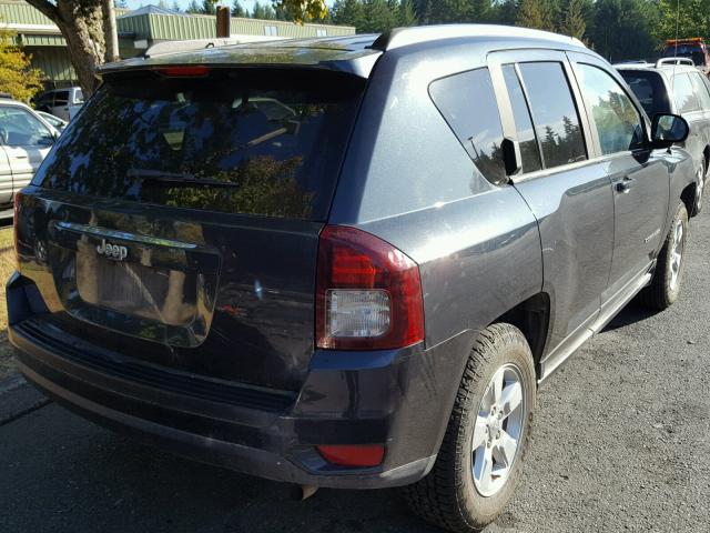 1C4NJCBA1ED789298 - 2014 JEEP COMPASS SP GRAY photo 4