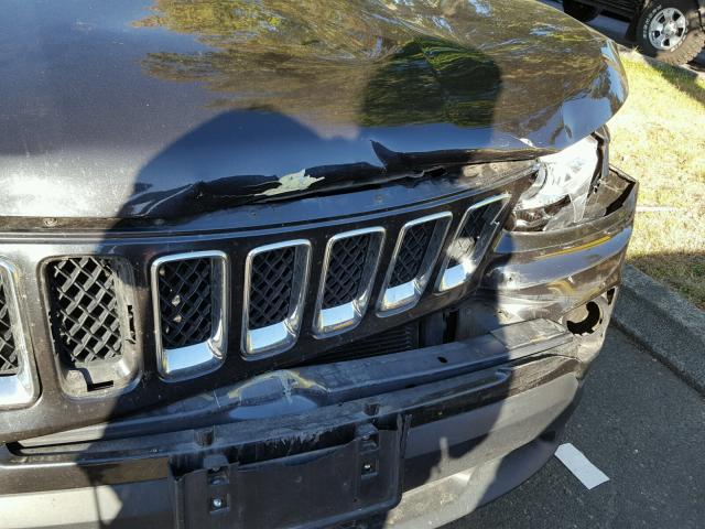 1C4NJCBA1ED789298 - 2014 JEEP COMPASS SP GRAY photo 9