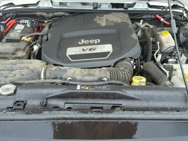 1C4AJWAG1HL548566 - 2017 JEEP WRANGLER S Սպիտակ լուսանկար 7