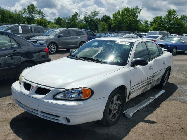 1G2NF52F42C271345 - 2002 PONTIAC GRAND AM S Ağ foto 2