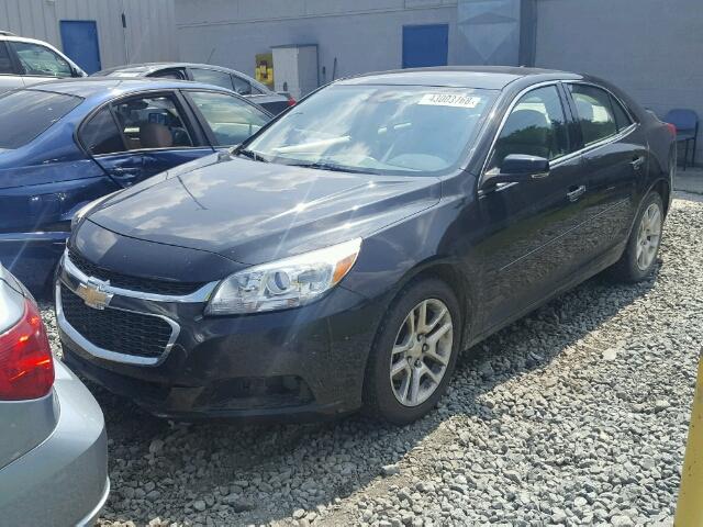 1G11C5SLXEF239486 - 2014 CHEVROLET MALIBU 1LT შავი ფოტო 2