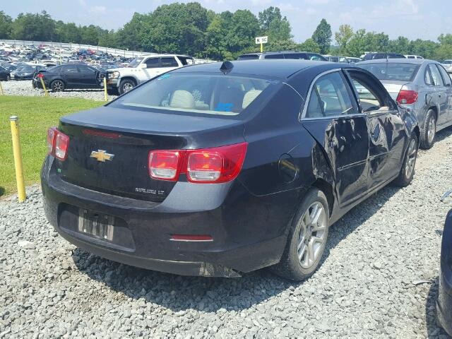 1G11C5SLXEF239486 - 2014 CHEVROLET MALIBU 1LT შავი ფოტო 4