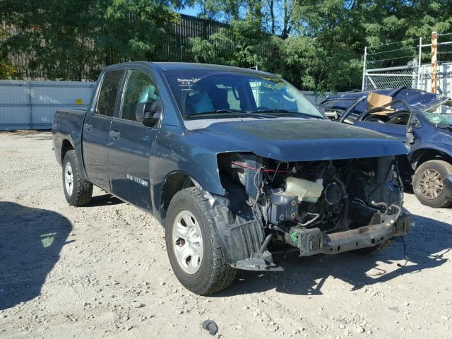 1N6BA07A87N213034 - 2007 NISSAN TITAN BLUE photo 1