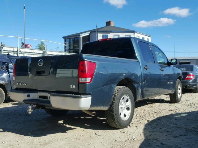 1N6BA07A87N213034 - 2007 NISSAN TITAN BLUE photo 4