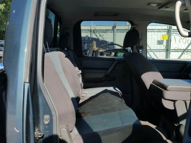 1N6BA07A87N213034 - 2007 NISSAN TITAN BLUE photo 6