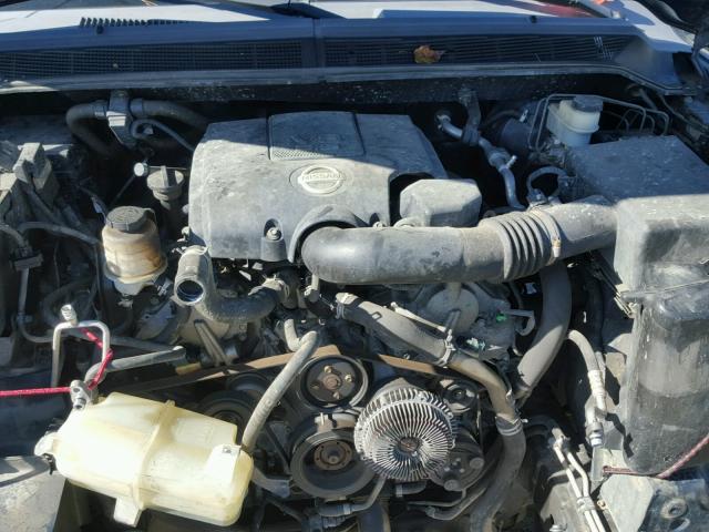 1N6BA07A87N213034 - 2007 NISSAN TITAN BLUE photo 7