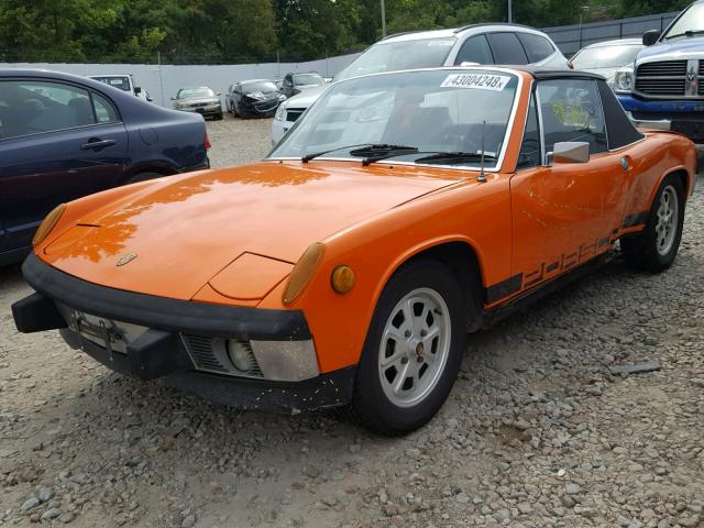 4732901762 - 1973 PORSCHE 914 ORANGE photo 2