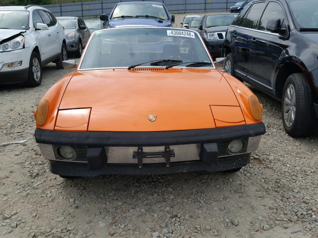 4732901762 - 1973 PORSCHE 914 ORANGE photo 9