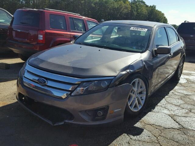 3FAHP0JA0BR263281 - 2011 FORD FUSION SEL CHARCOAL photo 2