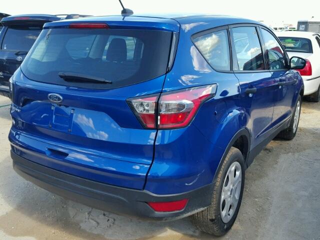 1FMCU0F75HUA22632 - 2017 FORD ESCAPE BLUE photo 4