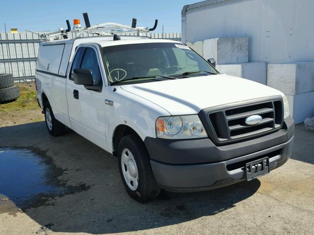 1FTRF12268KB54187 - 2008 FORD F150 WHITE photo 1