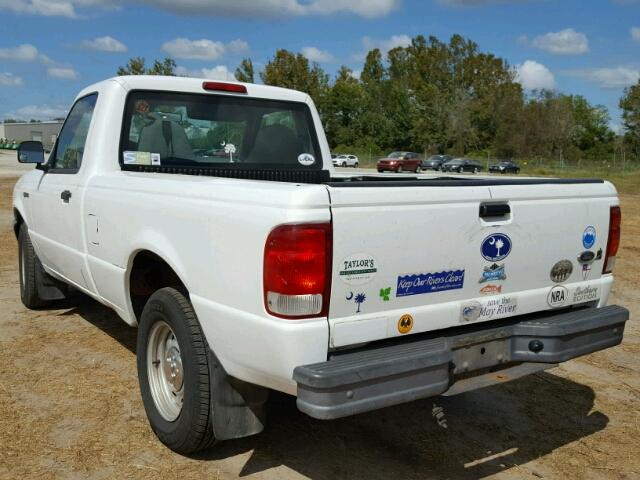 1FTYR10V8YPA16203 - 2000 FORD RANGER WHITE photo 3